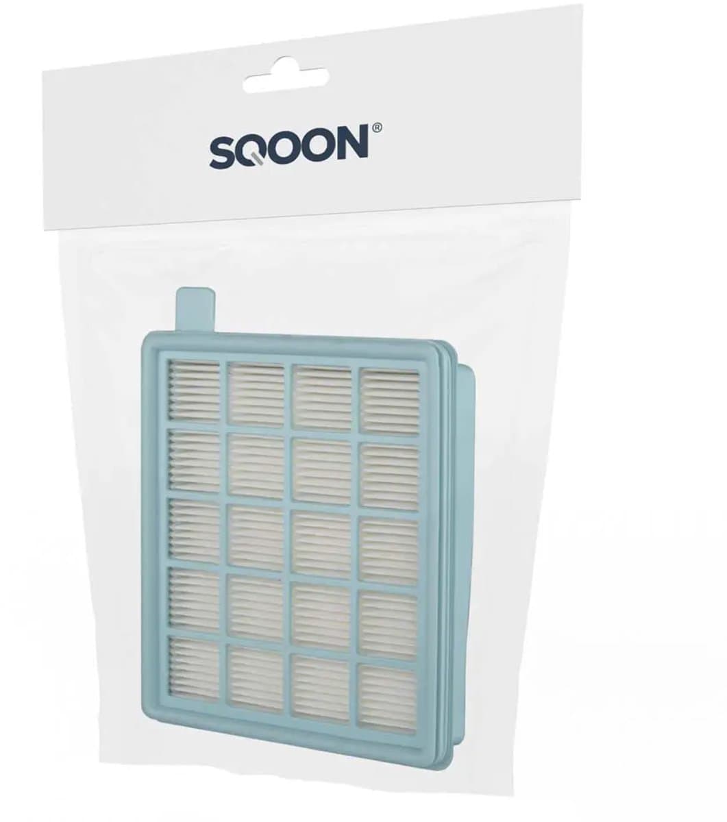 SQOON® - HEPA Filterset FC8058/01 geschikt voor Philips Power Pro Compact & PowerPro Active - Filters — afbeelding 1