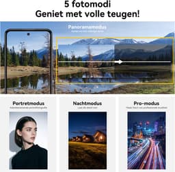 HOTWAV Note 13 Max mobiele telefoon senioren - Smartphone - 256GB - Goud - mobiele telefoon zonder abonnement - 2 jaar garantie - Met Transparante Hoes - 4G Dual SIM — thumbnail 7