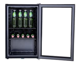 Husky KK70-BK-NL-HU - Dranken koeler - Barkoelkast - 71 Liter - Horeca - Met Glazen Deur - Zwart — thumbnail 9