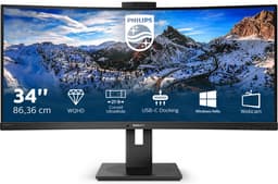 Philips 346P1CRH - QHD Ultrawide Webcam Monitor - USB-C 90w - KVM-Switch - 34 inch — thumbnail 6