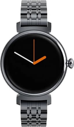 Belesy® Dakota Smartwatch Dames – Smartwatch Heren – Horloge 1.04 inch AMOLED Kleurrijk Touchscreen – Veel Gezondheidsmeters – Fitness Tracker – Agenda & Email & Meldingen – Bluetooth Bellen – Muziek Speler – AI Voice Assistent – Zwart Staal — thumbnail 3