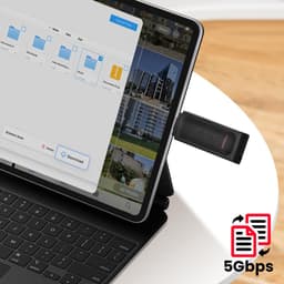 Kingston USB Stick 128GB - DataTraveler 70 - USB-C 3.2 - 100 MB/s — thumbnail 13