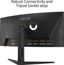 ASUS TUF Gaming VG34VQL3A - WQHD Ultrawide Gaming Monitor - 180hz - USB-hub - 34 Inch — thumbnail 5