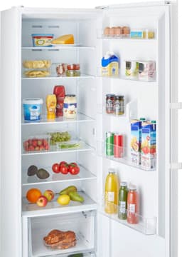 Inventum KK1850W energiezuinige koelkast 185 cm hoog - 362 liter - Kastmodel - Zonder vriesvak - Superkoelen - Energielabel C - Vrijstaand - Wit — thumbnail 5