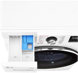 LG GC3V708S2 wasmachine met TurboWash™ 39 - Slimme AI DD™ motor - A - 8kg - Hygiënisch wassen met stoom — thumbnail 3