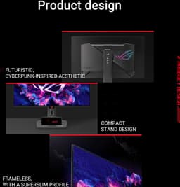 ASUS ROG Strix OLED XG27AQDMG - QHD OLED Gaming Monitor - 240 Hz - G-Sync Compatible - 27 Inch — thumbnail 8