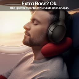 Over Ear Koptelefoon Draadloos - Draadloze Headset met Microfoon - Bluetooth 5.3 - 60 Uur Batterij - Inklapbaar - ENC Kristalheldere Gesprekken - Bluetooth Headset - Zwart — thumbnail 5