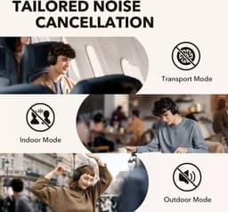 Anker Soundcore Life Q30 - Draadloze over-ear koptelefoon met Noise Cancelling - Roze — thumbnail 7