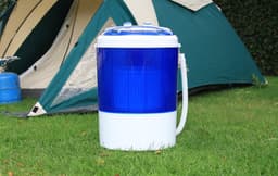 Lowander mini wasmachine 3kg - Kleine camping wasmachine - met Bovenlader — thumbnail 6