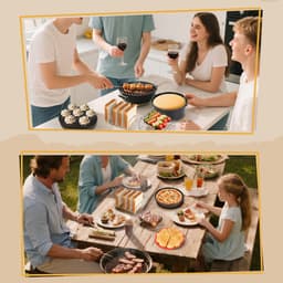 Aigostar Airfryer Accessoires set - 12 Delig - Bakset - Ø20CM — thumbnail 2