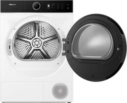 Hisense DH5I804BWCD Wasdroger - Wit - 8kg - C-klasse - ConnectLife - iCare - iDry - Trommelverlichting - RVS - NightDry - Smart Link - Omkeerbare deur — thumbnail 3