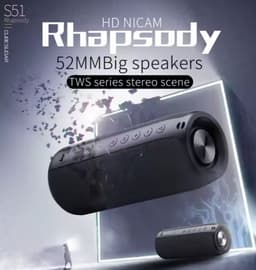 Zealot S51 Bluetooth Speaker – Krachtig & Draagbaar – Tot 10 Uur Speeltijd – Rijk Stereo-geluid & Extra Bas – IPX5 Waterbestendig — thumbnail 3