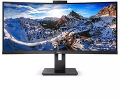 Philips 346P1CRH - QHD Ultrawide Webcam Monitor - USB-C 90w - KVM-Switch - 34 inch