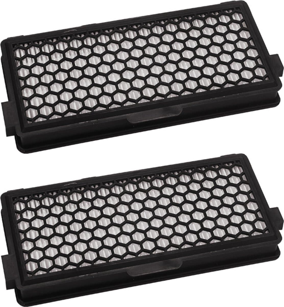 Somstyle Actieve HEPA Filter Set 2 Stuks Geschikt voor Miele Classic Compact C1, Complete C2 & C3 - Vervangbare Stofzuiger Onderdelen - 2 Stuks - Zwart — afbeelding 1