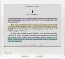 Kobo Libra Colour - E-reader - 7 inch kleurenscherm - 32GB - Luisterboeken - Wit — thumbnail 2