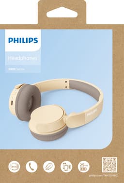 Philips TAH3209BG Bluetooth koptelefoon zand — thumbnail 12