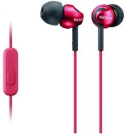 Sony MDR-EX110AP - In-ear koptelefoon - Rood — thumbnail 10