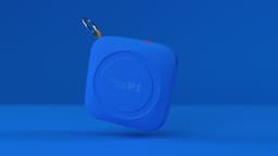 Polaroid - P1 Music Player - Bluetooth Speaker - Blauw/Wit — thumbnail 7