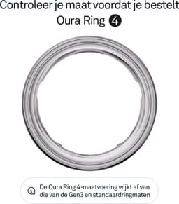 Oura Ring 4 - Size Before You Buy - Silver - Size 6 — thumbnail 3