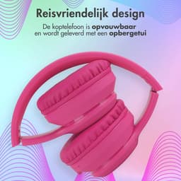 imoshion Kinder Koptelefoon LED - Bluetooth en Decibelbegrenzer - Draadloze Koptelefoon Kinderen — thumbnail 10
