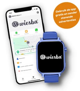 Wiesba WB13 Pro - smartwatch kinderen - gps horloge kind - kinderhorloge bellen - gps tracker kinderhorloge - kinderhorloge met gps - kinderhorloge - Blauw — thumbnail 10
