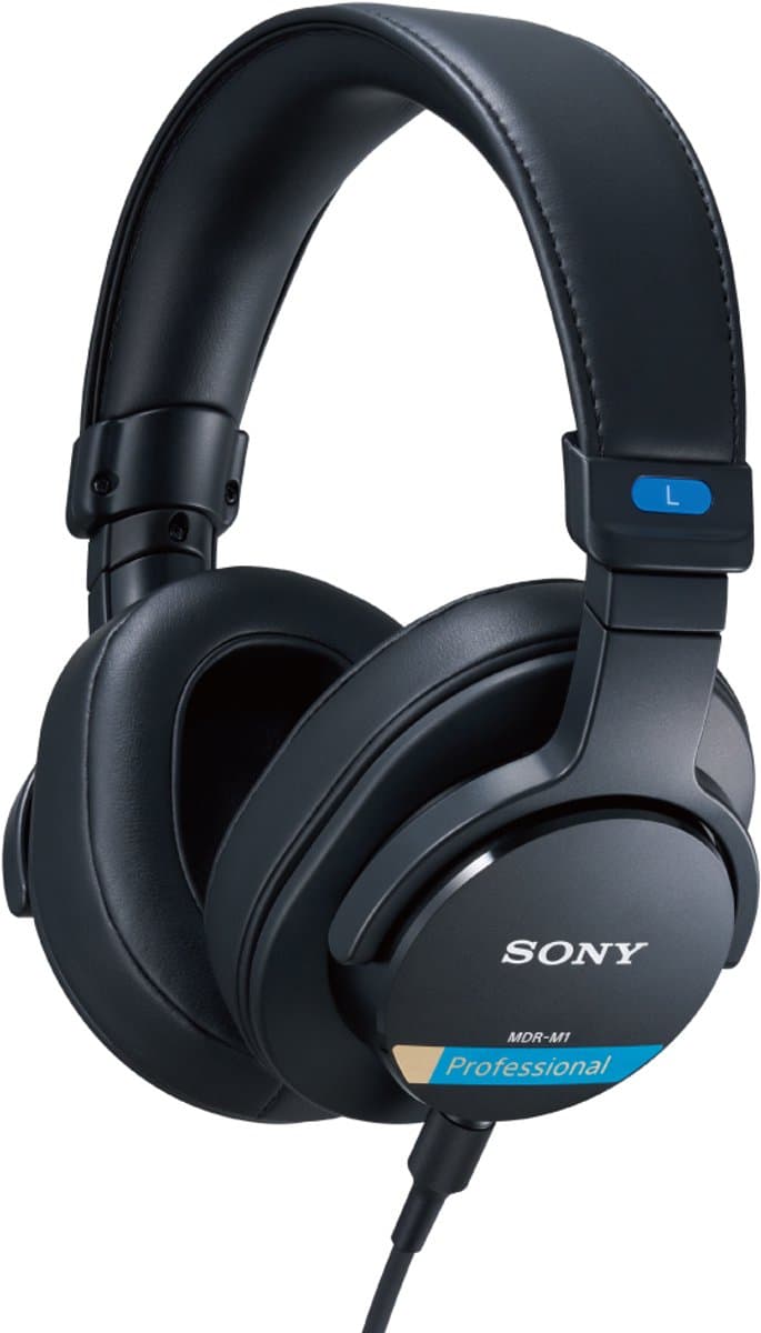 Sony MDR-M1 - Studio koptelefoon met gesloten achterkant - Zwart — afbeelding 1