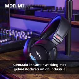 Sony MDR-M1 - Studio koptelefoon met gesloten achterkant - Zwart — thumbnail 7