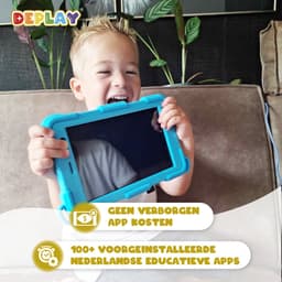 DEPLAY Kindertablet SMART 5 – Android 15 - 64GB Opslag - 4GB RAM – Kidsproof Tablet – Ouder controle – Vanaf 2+ Jaar – 8 Inch – Met Pen, Beschermhoes, Keycord & Blauwlicht Screenprotector – 5000 mAh Batterij – Roze — thumbnail 13