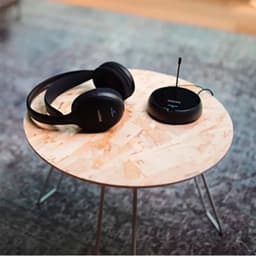 PHILIPS SHC5200/10 HiFi TV Hoofdtelefoon Draadloos Over-Ear (32-mm-Luidspreker, Draadloze FM-transmissie, Zelfinstellende Binnenhoofdband, Lichtgewicht Ontwerp, Oplaadbaar), Zwart — thumbnail 14