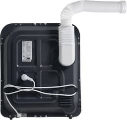 Re-purelife® Compacte Wasdroger met Afvoer voor Kleine Ruimtes - 3 kg Capaciteit (uitbreidbaar tot 4,5 kg) - 5 Programma's - Energieklasse G - Geschikt voor Opbouw of Opstelling - Stille Werking - 49.5*43.5x59.5 cm - Grijs — thumbnail 4