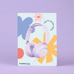 imoshion Kinder Koptelefoon met Draad - Met Decibelbegrenzer en Stickervellen - Koptelefoon Kinderen met AUX Kabel — thumbnail 6