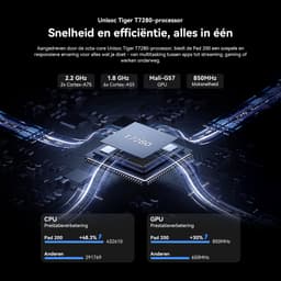 OSCAL Pad 200 Tablet - 24GB RAM - 256GB ROM - 13.4 Inch Full HD - 8300mAh AI Tablet - Android 16 - Met Toetsenbord(QWERTY), Beschermhoes, Muis, Stylus - Zwart — thumbnail 12