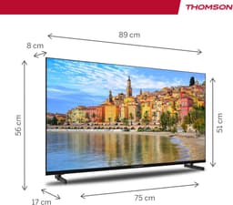40 Inch Full HD Smart TV met Google TV, Dolby Audio en Bluetooth — thumbnail 7