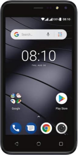 Voordelige Simlockvrije Smartphone met Groot Scherm - Grijs — thumbnail 2
