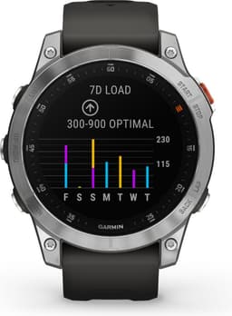 Garmin Epix Multisport Smartwatch - Helder amoled scherm - Geavanceerde GPS tracker - Multisport - 10ATM waterdicht - Slate/ Stainless steel — thumbnail 8