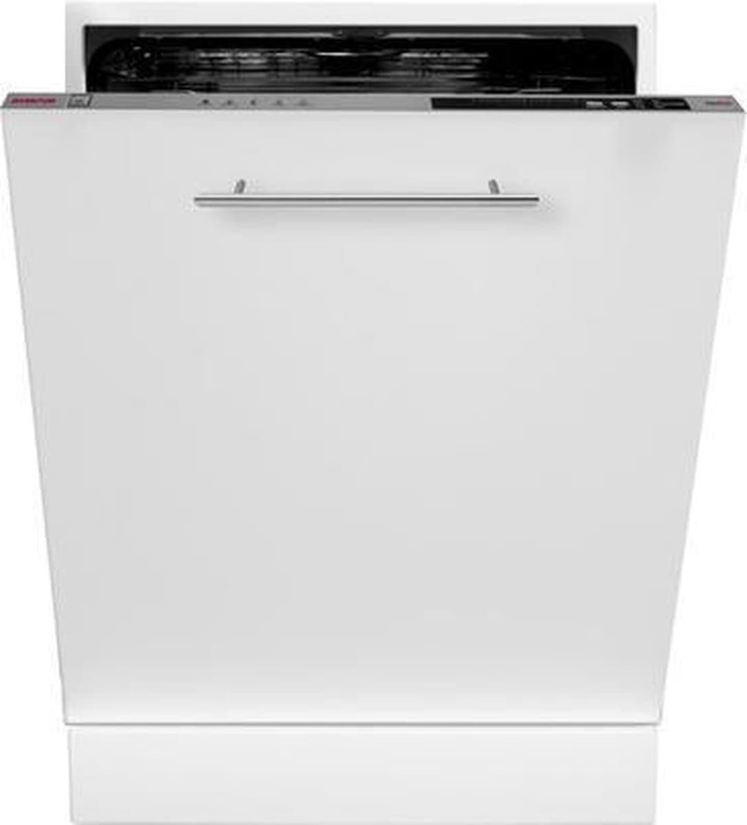 Inventum IVW6008A inbouw vaatwasser - 13 couverts - Volledig integreerbaar - Bestekmand - 6 programma’s - Max nishoogte 87 cm - Startuitstel - Energielabel D — afbeelding 1