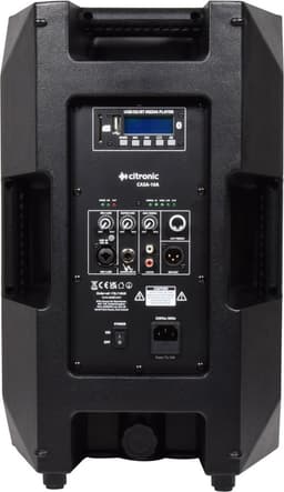 Citronic CASA-10A 220W RMS Actieve speaker met USB/SD en Bluetooth — thumbnail 2