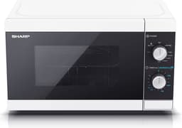 Sharp YC-MG01E-W magnetron en grill - 800W - 20 liter - wit — thumbnail 4