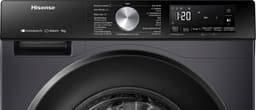 Hisense 3S Serie WF3S9043BB3 - Zwarte Wasmachine met Energielabel A -30% - 9kg - 72dB (A) - Steam Wash -1400 toeren - Power Wash 49' - ConnectLife - Inhoud Trommel 60 Liter — thumbnail 5