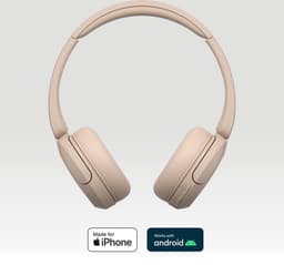 Sony WH-CH520 - Draadloze on-ear koptelefoon - Beige — thumbnail 5