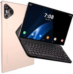 Mookes Pad 9 Pro Tablet 10.1 inch Android Snapdragon 8gen2 Global 12GB 256GB 10000 mah 5G Dual SIM WIFI HD Scherm - Gold and Keyboard — thumbnail 1