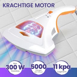 ELONEO Kruimeldief – Matrasstofzuiger met UV & HEPA - huisstofmijt- en allergievriendelijk — thumbnail 4