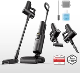 Roborock F25 Combo Draadloze -Nat Droog Stofzuiger - 5-in-1 Steelstofzuigers-Wet&Dry stofzuigers-20 kPa zuigkracht-zelfreiniging met 90°C hoge temperatuur-5 min flitsdrogen met hete lucht-Wasvloer Elektrische dweil-Zelfreinigende randreiniging — thumbnail 9