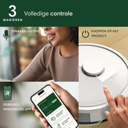 iRobot Roomba® 105 Combo - Robotstofzuiger met Dweilfunctie - Wit (Y3112) — thumbnail 4