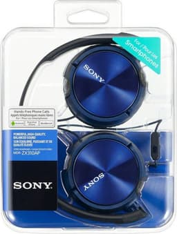 Sony MDR-ZX310AP - On-ear koptelefoon - Blauw — thumbnail 2