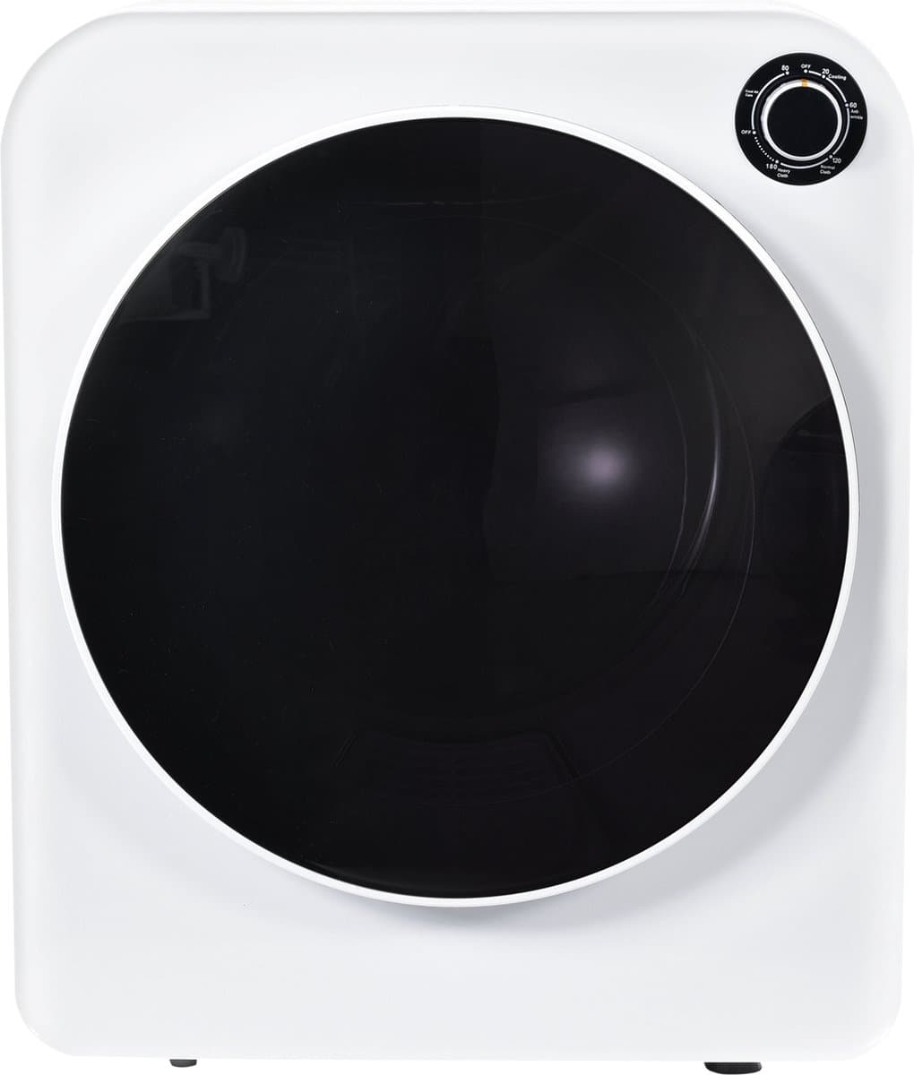 Merax Mini Luchtafvoerdroger 3KG - Geventileerde Wasdroger met Wandmontage - Droogkast - Droger - Wit — afbeelding 1