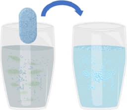 Cleany Genie Glas reinigings tabletten - glas tablet - reinigingstabletten glas - 5 stuks — thumbnail 3