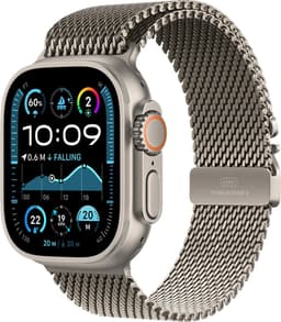 Apple Watch Ultra 2 GPS + Cellular 49mm Natural Titanium Case with Natural Titanium Milanese Loop - S — thumbnail 2