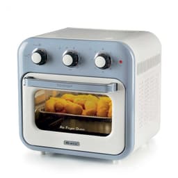 Ariete 4632/05 Vintage Airfryer & Oven - 16 liter - 1400 Watt - timer - draaispit - roterende mand - blauw — thumbnail 7