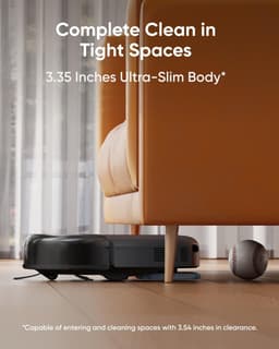 eufy Clean Omni C20 Robotstofzuiger met reinigingsstation - Robot Vacuum - 7.000 Pa Zuigkracht, Ronddraaiende Dweilpads, Met Objectdetectie, 8,5 cm Ultraplat Design, Zwart — thumbnail 21